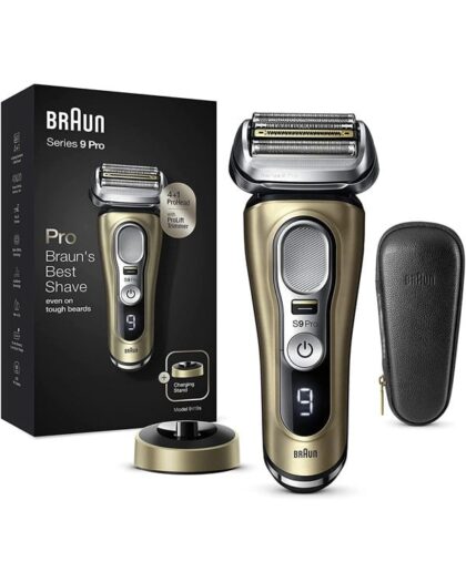 Braun Barbermaskine Series 9 Pro 9419s Wet&Dry Gold/Silver