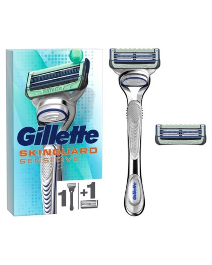 Gillette SkinGuard-barberskraber, - 2 barberblade