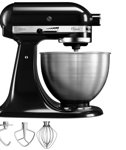 KitchenAid røremaskine - Classic - Sort