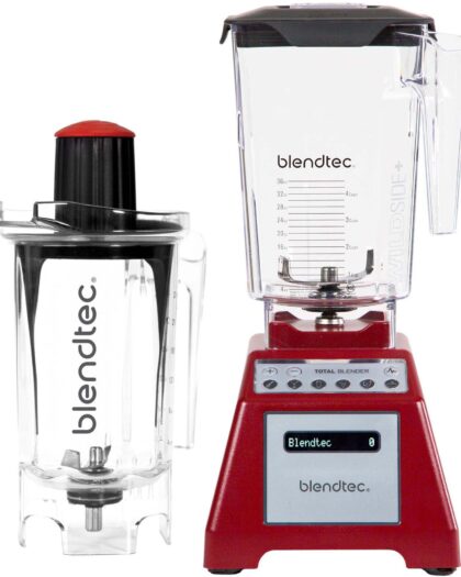 Blendtec Total blender med twister kande, rød