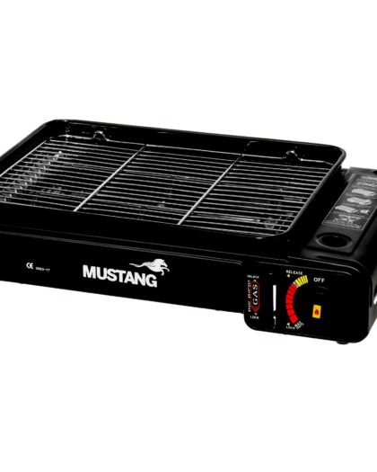 Mustang Transportabel Gasgrill Caravan Sort