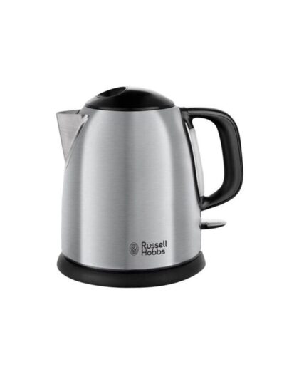 Russell Hobbs Elkedel Adventure - Mat sort/børstet rustfrit stål - 2400 W