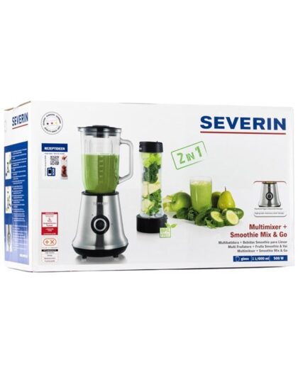 SEVERIN Blender SM 3737 Multimixer Mix & Go - 500 W