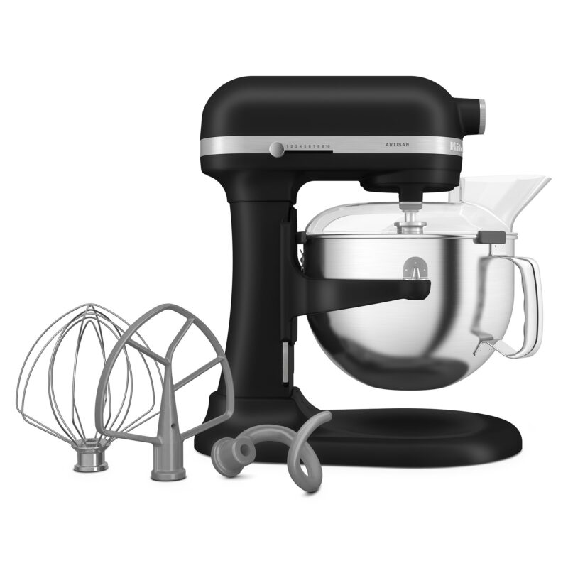 KitchenAid Artisan 5KSM60SPX køkkenmaskine med løftearm 5,6 liter, black matte