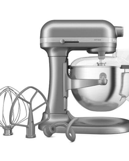 KitchenAid Artisan 5KSM60SPX køkkenmaskine med løftearm 5,6 liter, contour silver