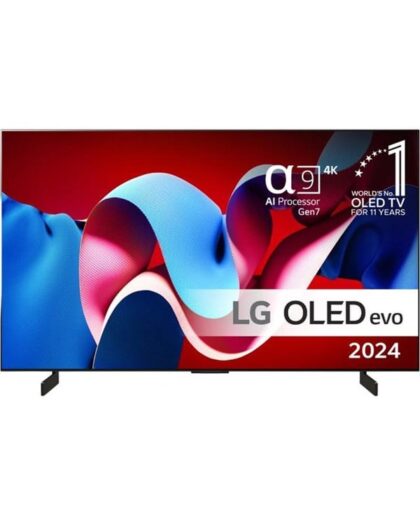 LG 55" Fladskærms TV OLED55C4 OLED 4K