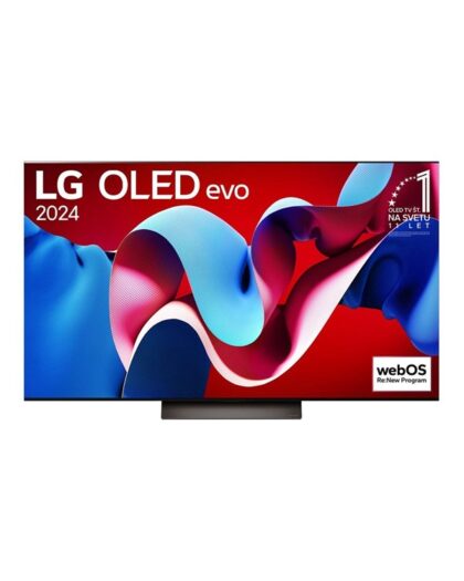 LG 55" Fladskærms TV OLED55C41LA C4 Series - 55" OLED TV - OLED evo - 4K OLED 4K