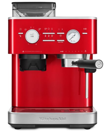 KitchenAid Espressomaskine med kaffekværn, candy apple