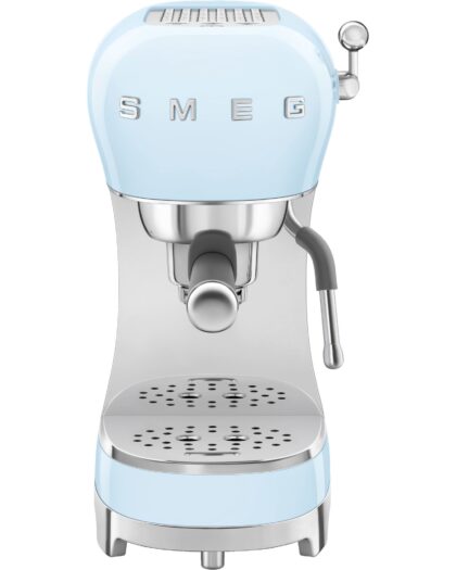 Smeg ECF02 Espressomaskine, pastelblå