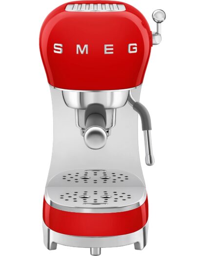 Smeg ECF02 Espressomaskine, rød