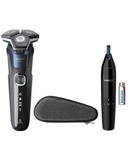 Philips Barbermaskine Series 5000 S5889/11 + nose trimmer