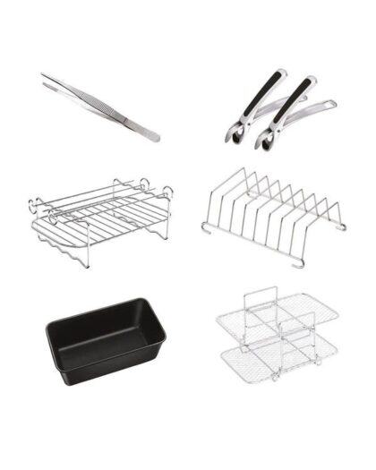 Sobczyk 9L Airfryer accessory set with 6 parts